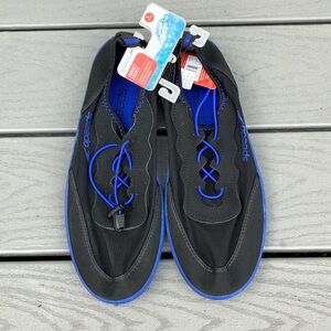 Speedo Men’s Water Shoes Black & White Size Adult L/11-12